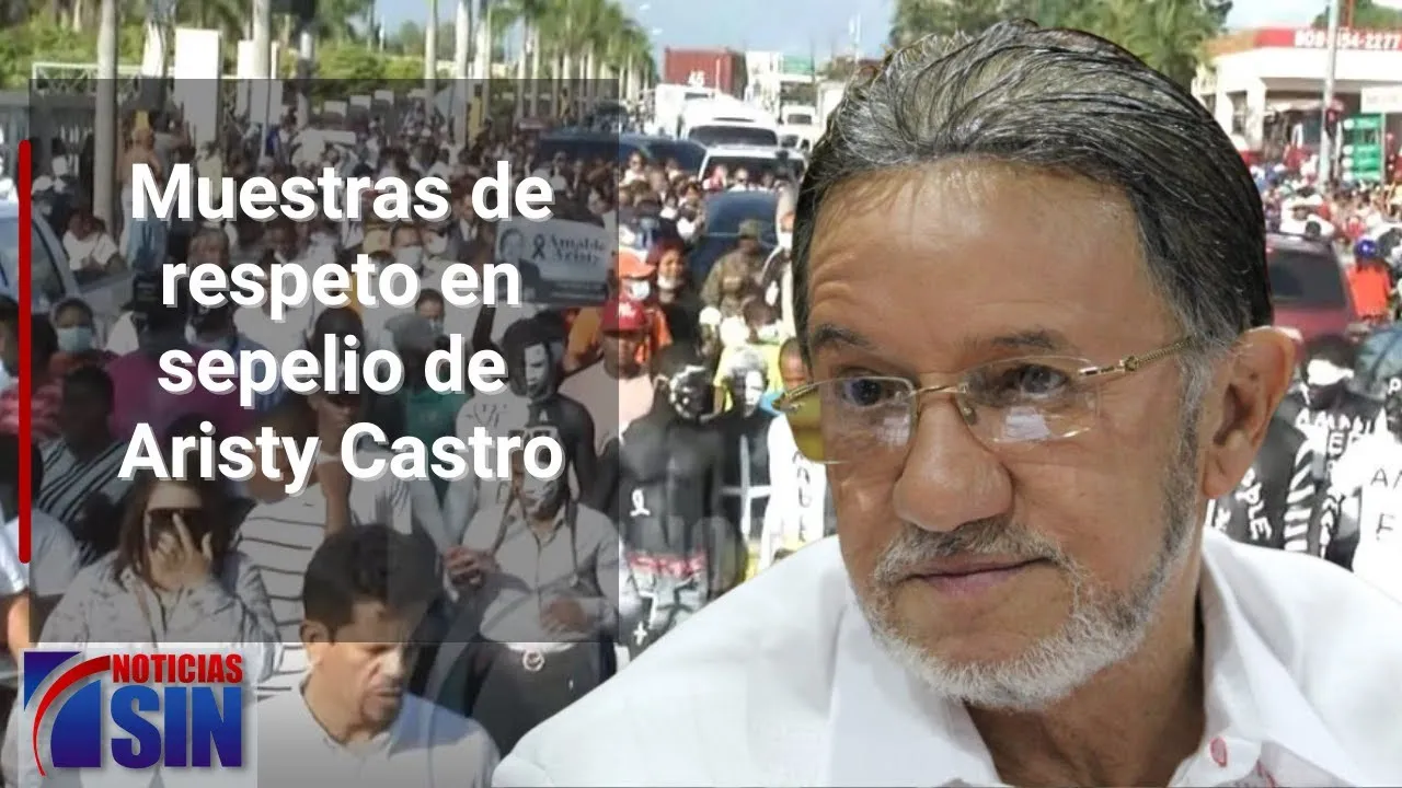 Muestras De Respeto En Sepelio De Aristy Castro