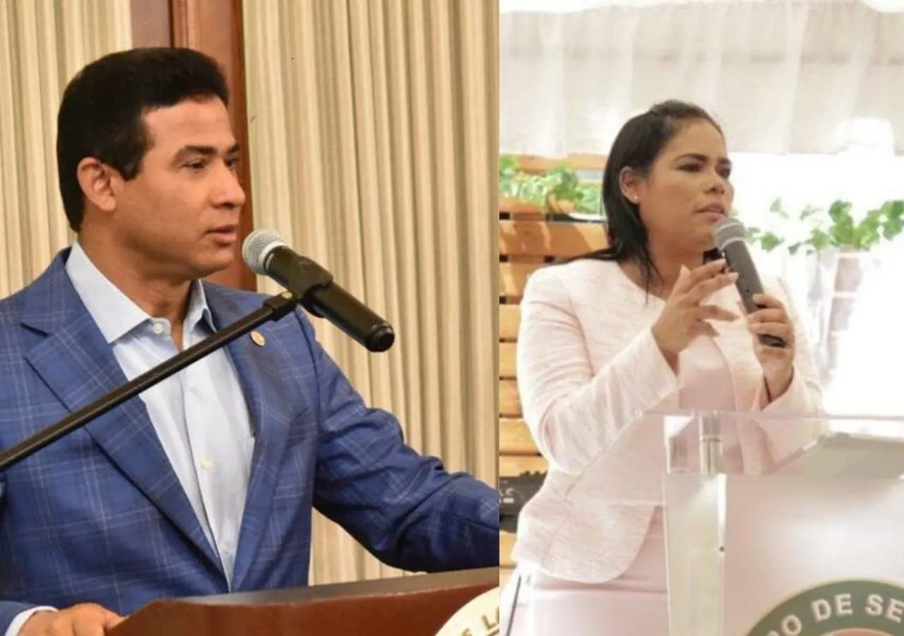 Adán Cáceres y pastora Rossy Guzmán 