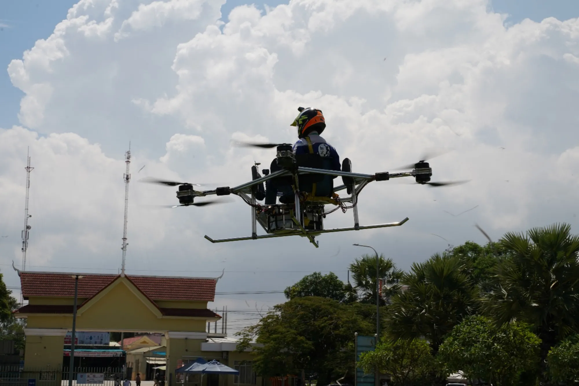 Drones que transportan discount personas