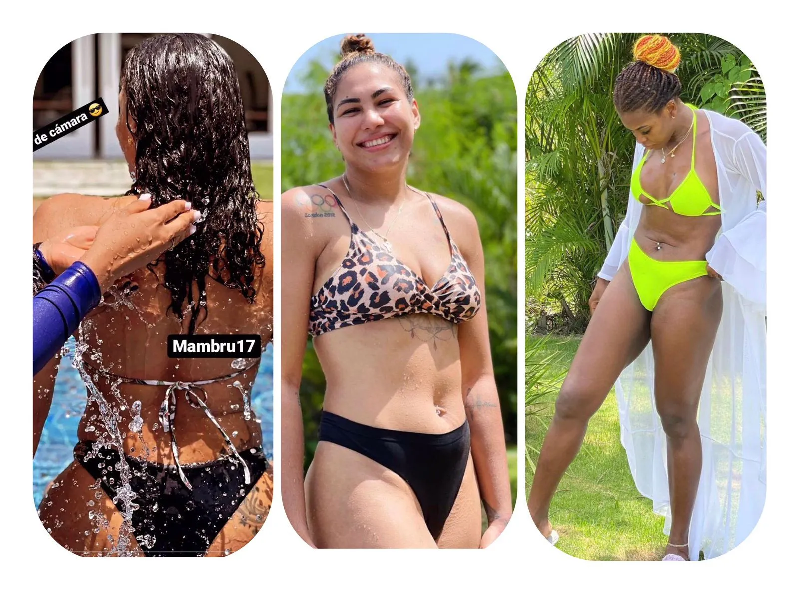 Las Reinas del Caribe encienden las redes mostr ndose en trajes de