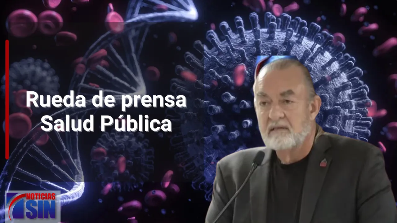 EN VIVO Rueda De Prensa De Salud Pública