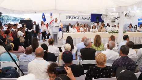 Inician trabajos de titulación en La Ciénaga en beneficio de más de 100 mil personas
