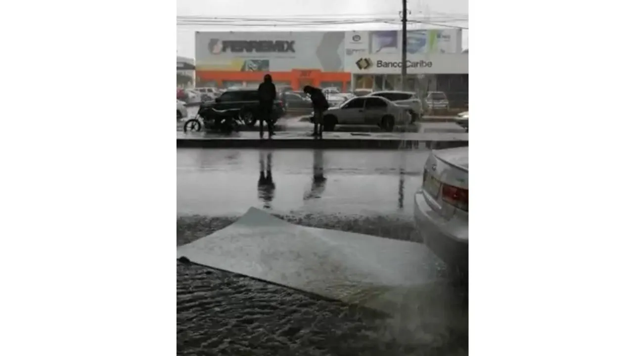 Video: Se cae un panel de la estación del metro Gregorio Luperón