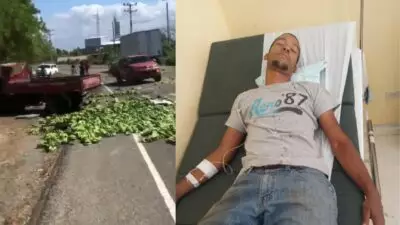 Un muerto y otro herido tras accidente de un camión en Montecristi