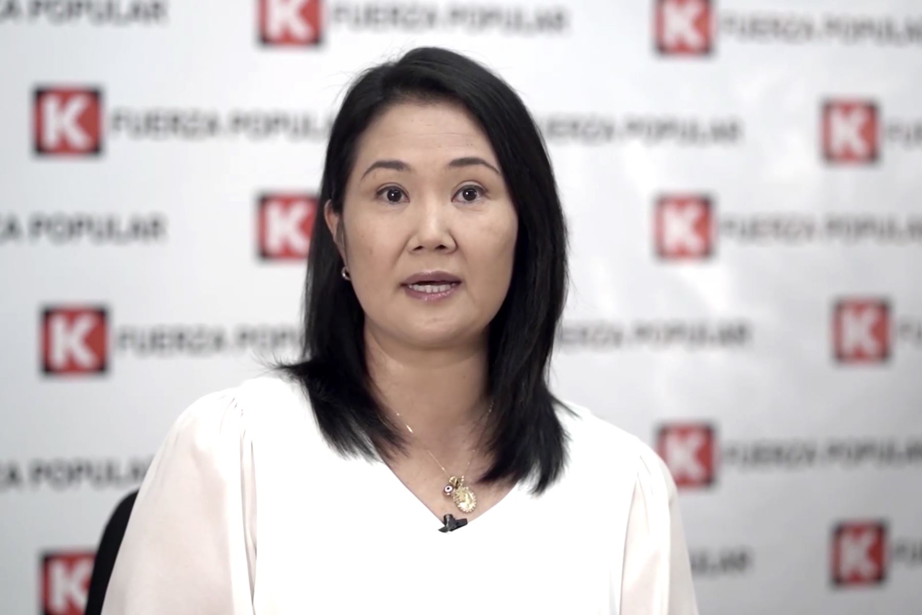 Keiko Fujimori anuncia que tiene un tumor y que será operada para extirparlo
