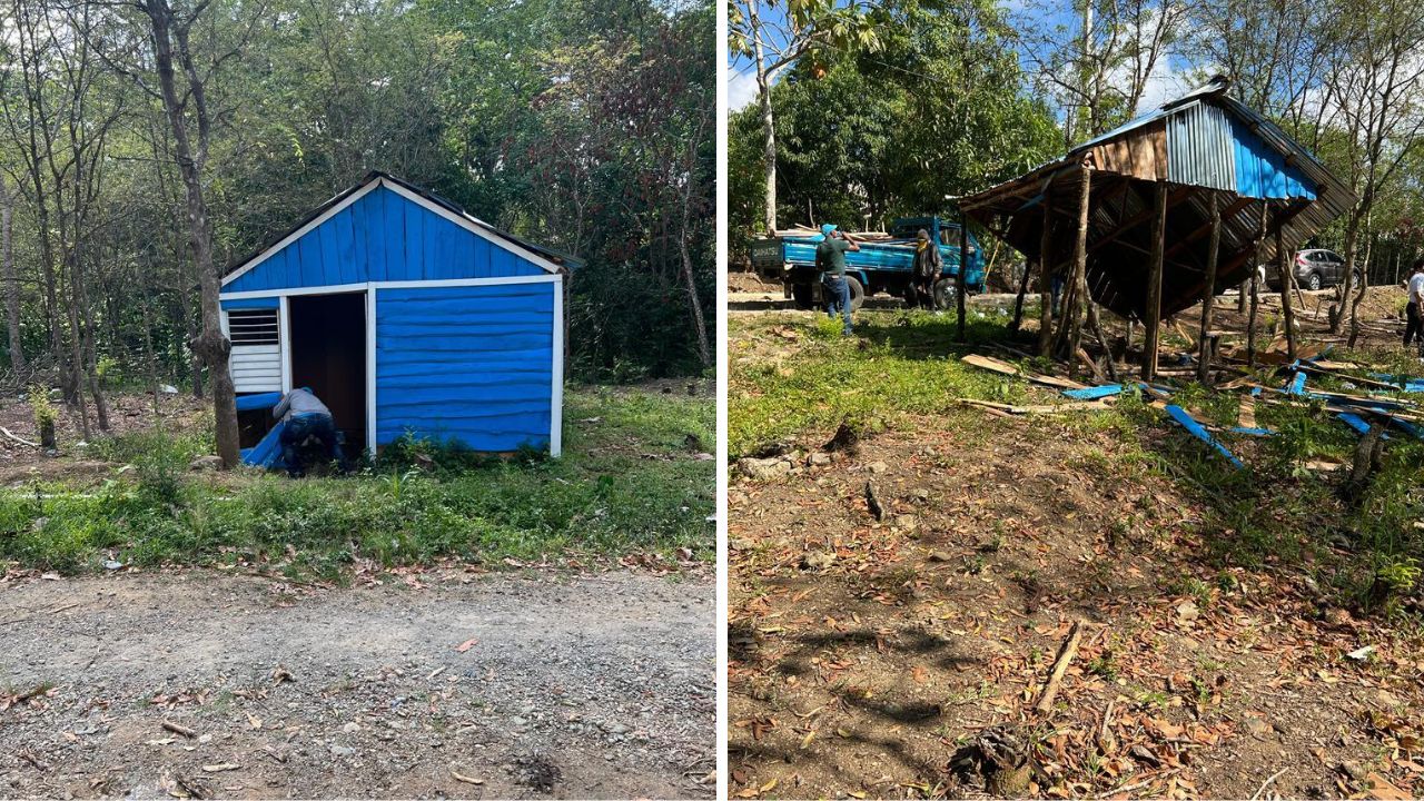 Rescatan las riberas del río Jaya de San Francisco de Macorís y desmantelan construcciones ilegales