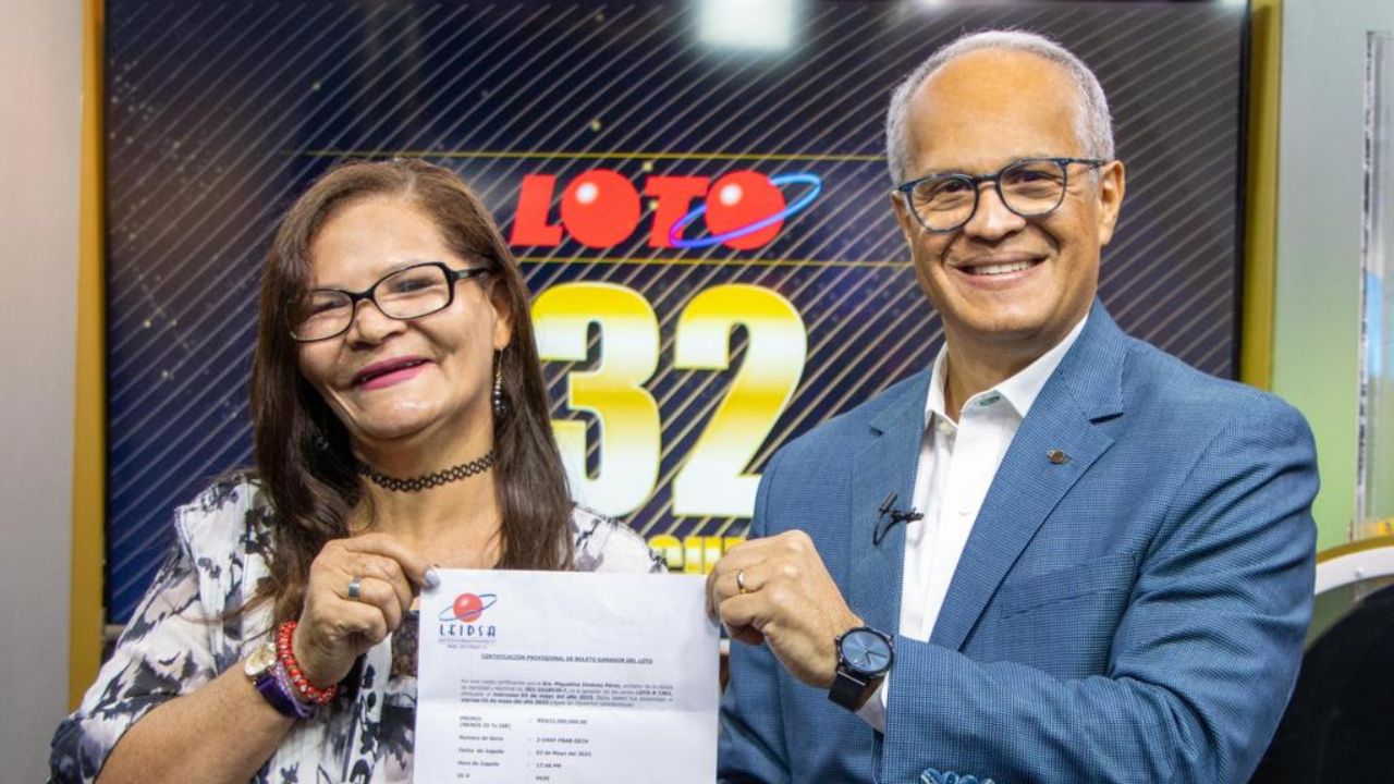 Ama de casa se gana RD$32 millones en Leidsa