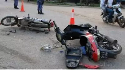 Mueren tres personas en choque de motocicletas en Monte Cristi