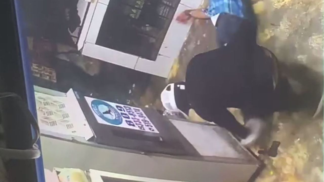 ¡Captado en cámara! Asaltantes ultiman hombre en la Puya de Arroyo Hondo