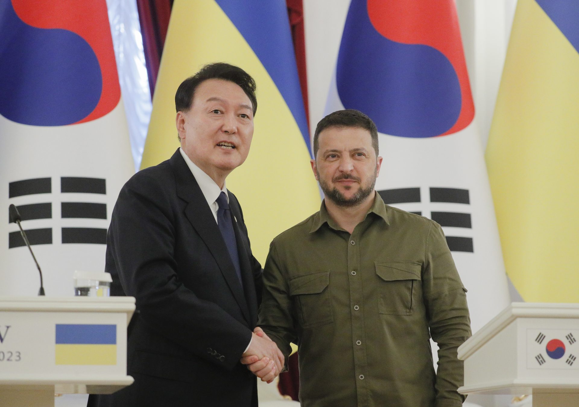 Zelensky agradece a presidente coreano su ayuda "para salvar vidas" en Ucrania