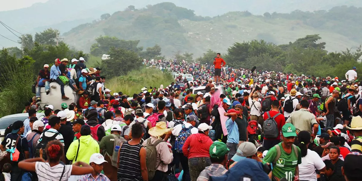 Africanos y Haitianos se unen a caravana migrante de venezolanos