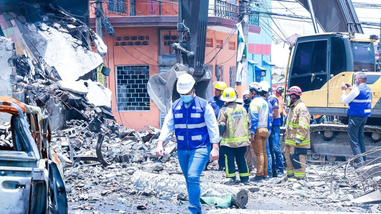 83 edificaciones afectadas por explosión en San Cristóbal