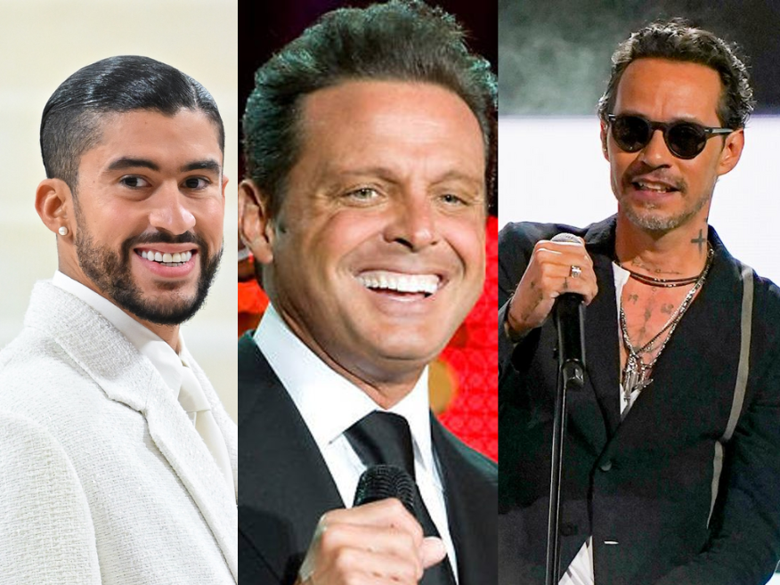 Bad Bunny, Luis Miguel y Marc Anthony, los latinos más taquilleros de la historia
