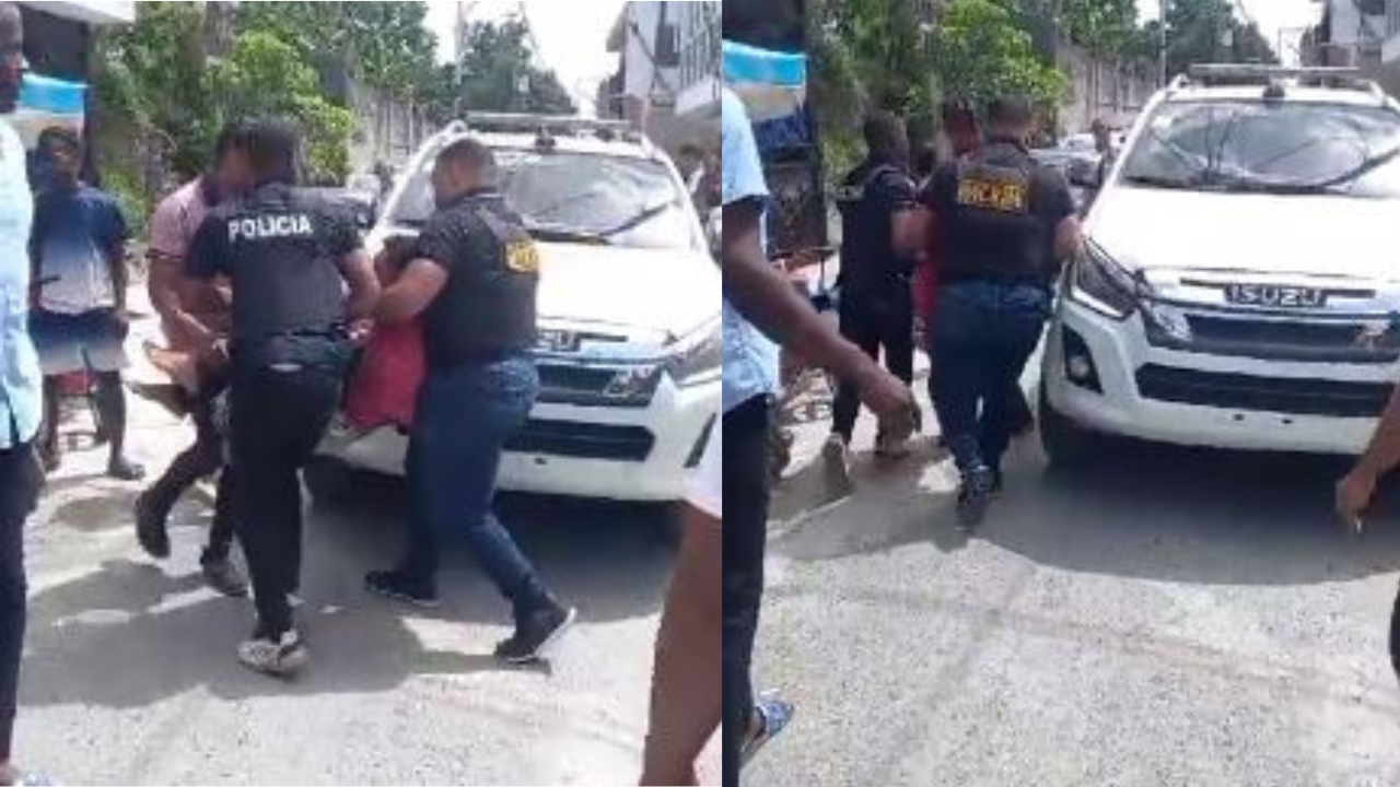 Apresan hombre que se atrincheró con niño en una iglesia en Los Guaricanos