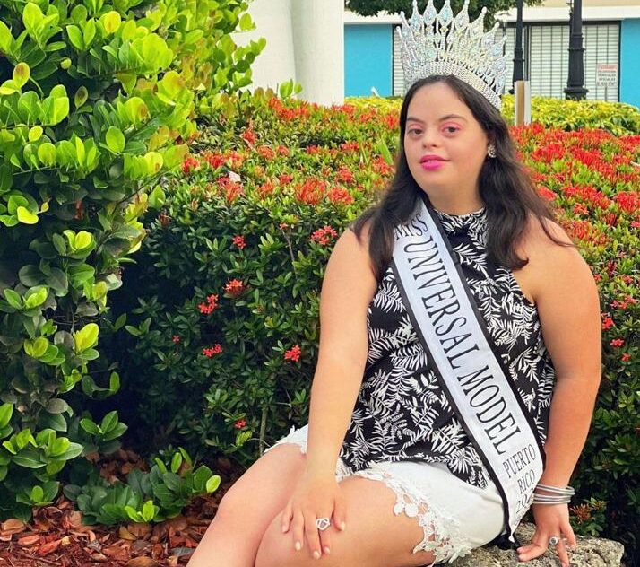 Modelo puertorriqueña con Síndrome de Down es coronada Miss Universal Model 2023