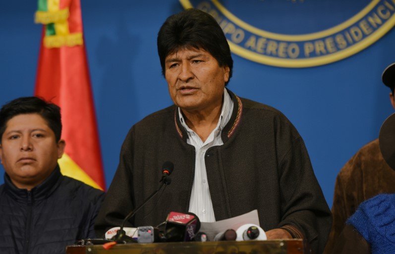 Evo Morales acusa a nuevo ministro de Justicia de supuestos casos de corrupción