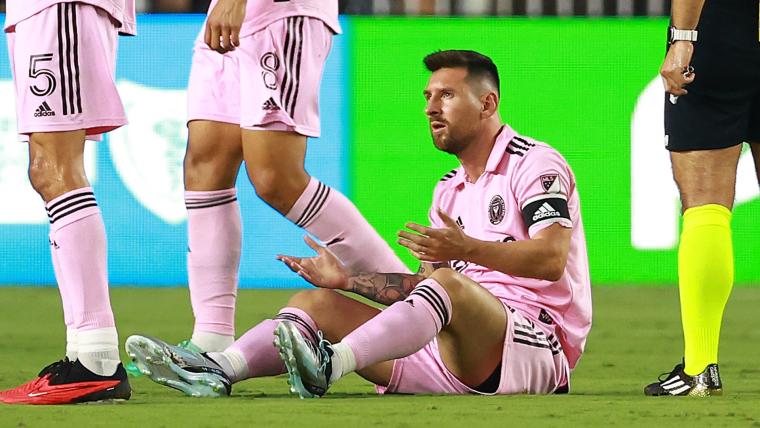 Messi se pierde por lesión la final de la Copa contra el Houston Dynamo