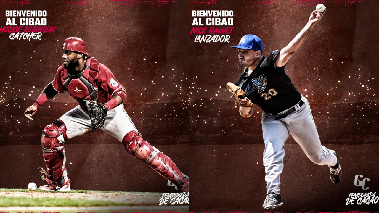 Gigantes del Cibao contratan a los importados Chuckie Robinson y Nick Raquet