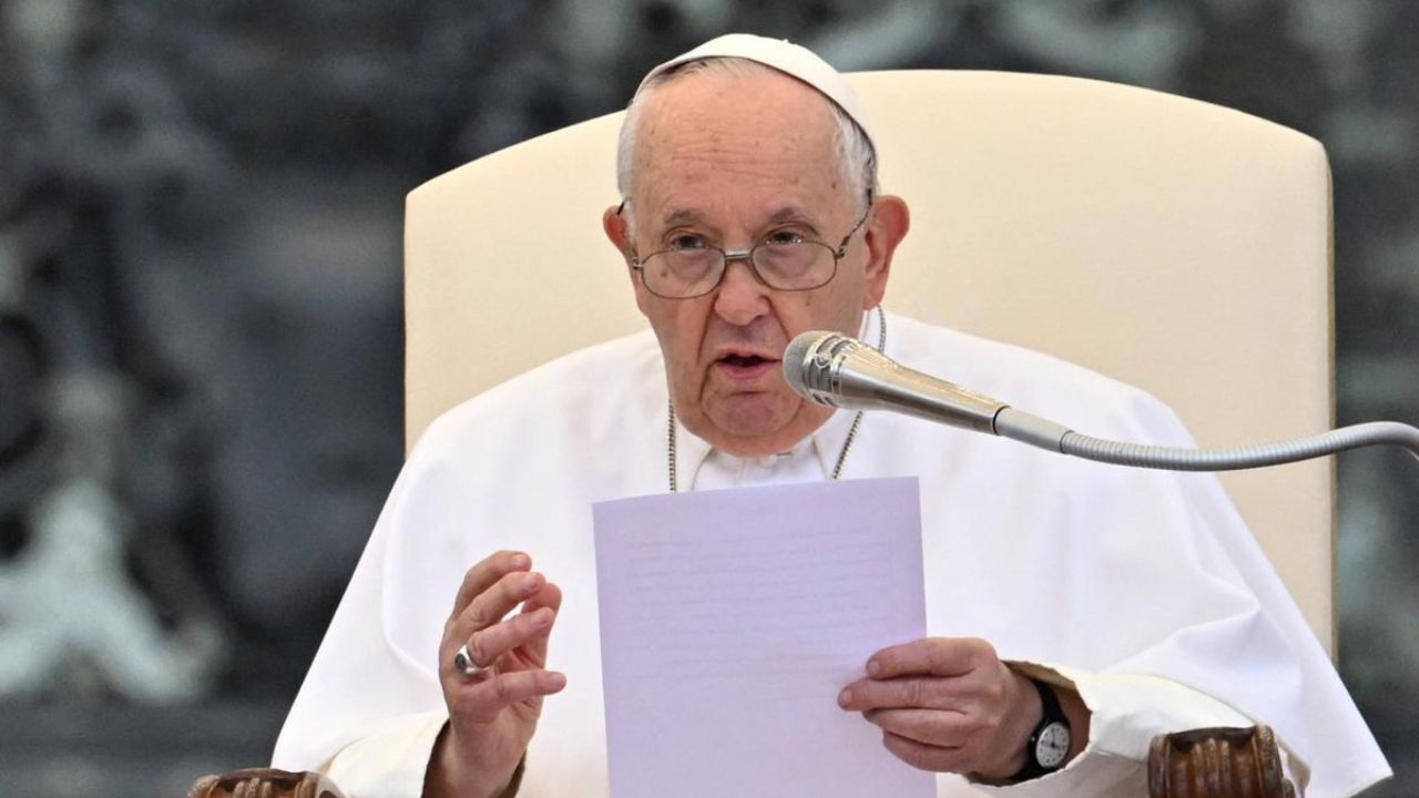El papa pide que "se haga todo lo posible para evitar una catástrofe humanitaria" en Gaza