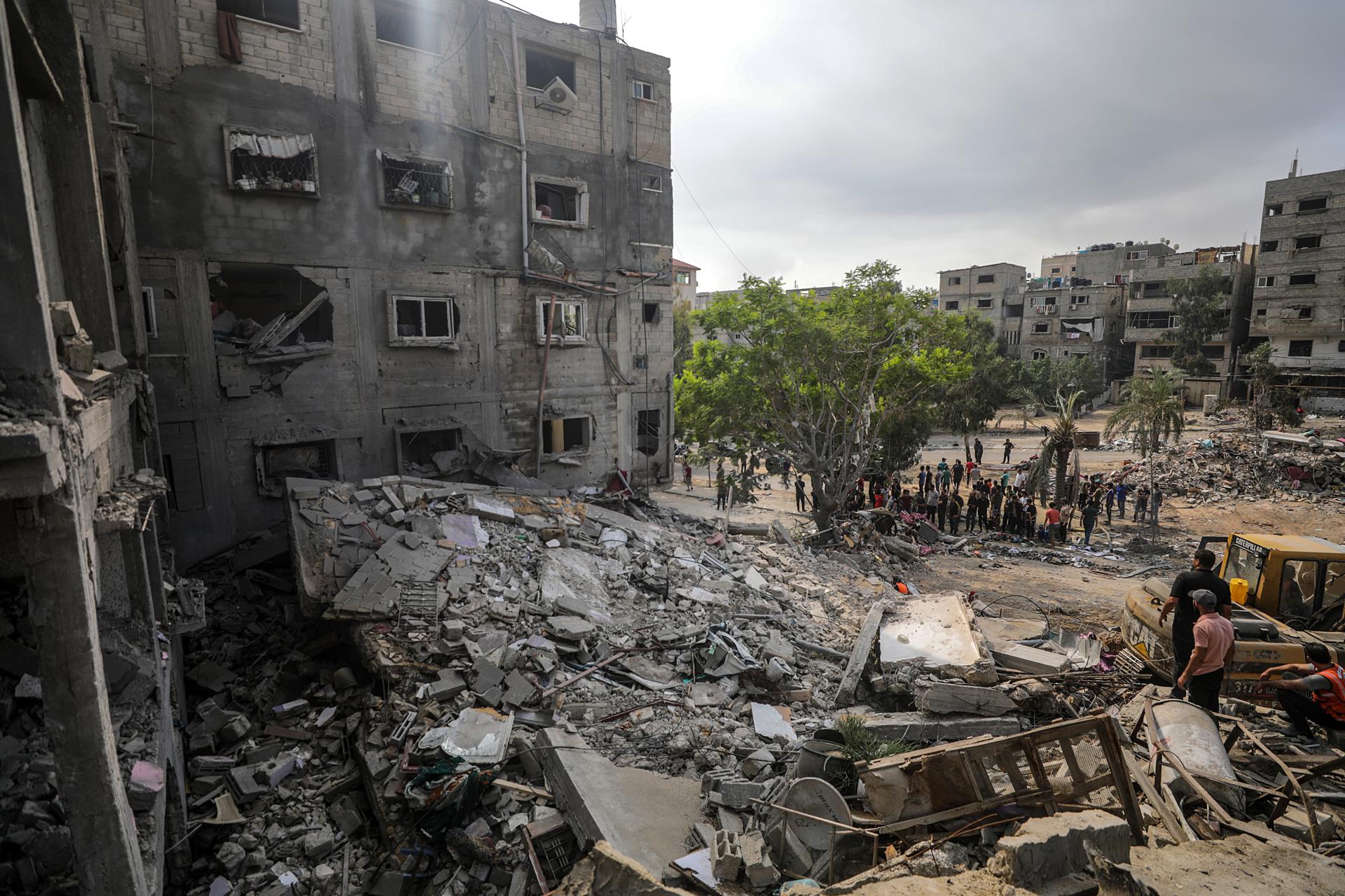 Muertos en Gaza superan los 7,000 desde el inicio de la guerra