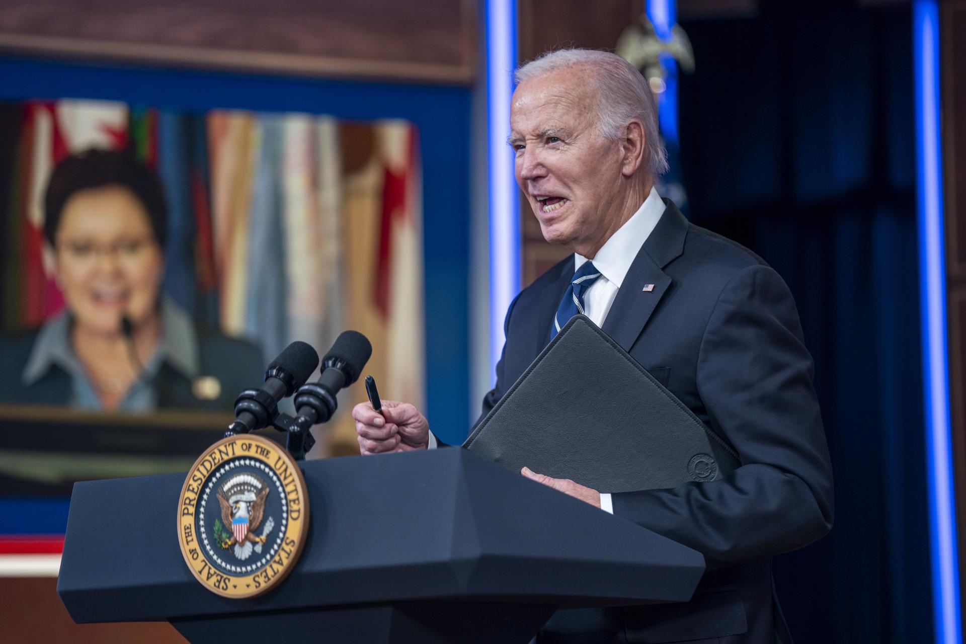 Biden subrayó la "necesidad" de una condena internacional a Hamás