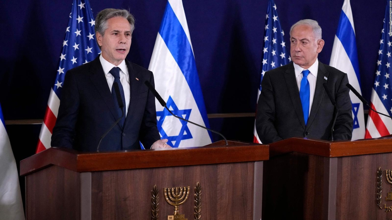 Netanyahu se reúne con Blinken para hablar de "la siguiente fase" de guerra en Gaza