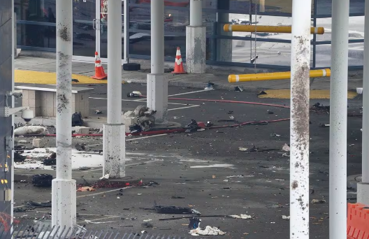 Vehículo que explotó en frontera de EEUU era un carro bomba y dejó dos muertos