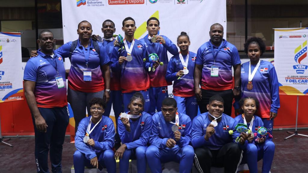RD gana los dos primeros oro en Karate y Judo en los Juegos Escolares Venezuela 2023