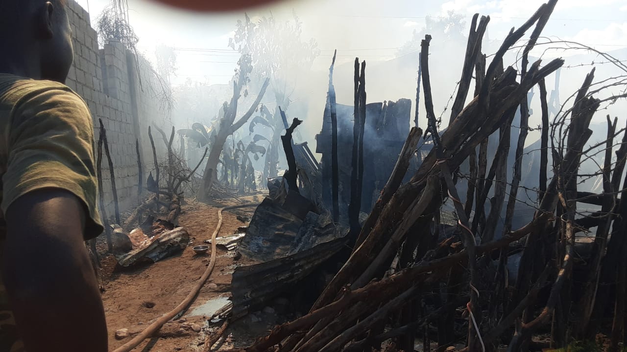 Incendio redujo a cenizas vivienda en sector Jimaní