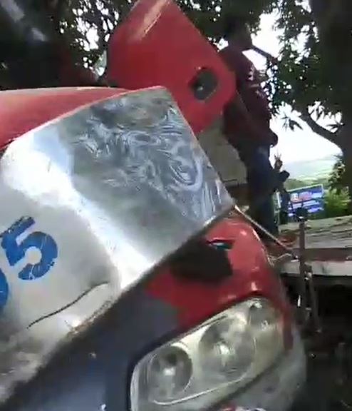 Se registra accidente de tránsito en Yaguate, San Cristóbal