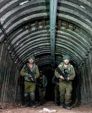 Descubren túnel más grande de Hamás a escasos metros de la frontera con Israel