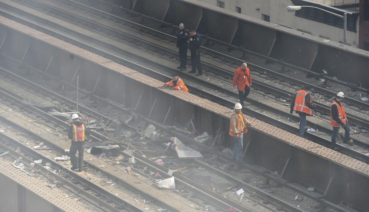 Descarrila un tren del metro de NY, segundo incidente similar en una semana