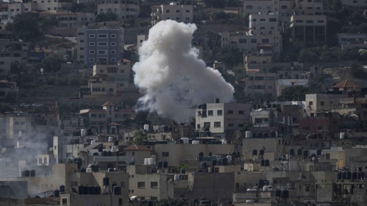 Al menos ocho muertos por drones en Cisjordania tras incursión del Ejército israelí