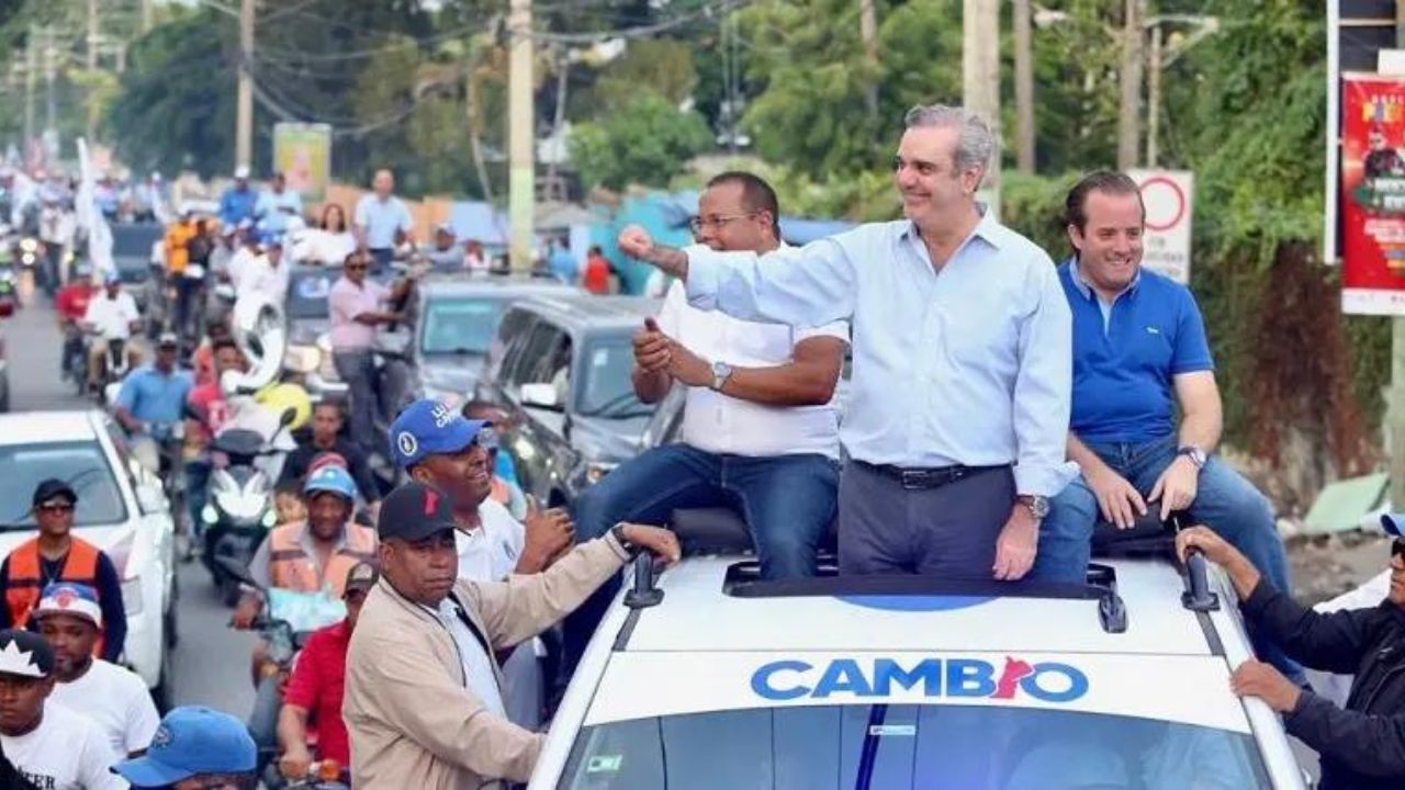 Abinader encabezará caravana este domingo en Santiago