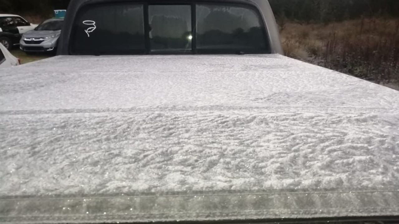 Temperatura en Valle Nuevo desciende a -10°C