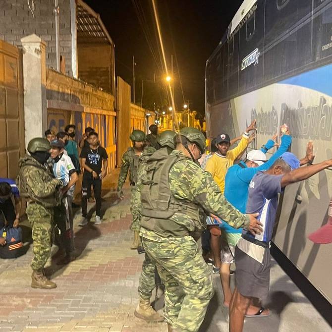 Más de 1.500 armas y 8.300 explosivos incautados durante estado de excepción en Ecuador