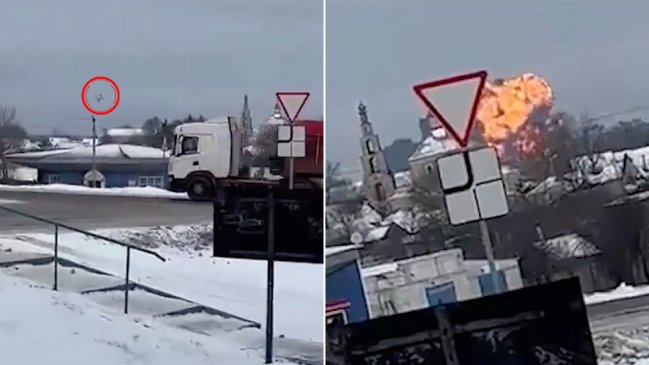 Encuentran las cajas negras del avión ruso estrellado con 65 prisioneros ucranianos