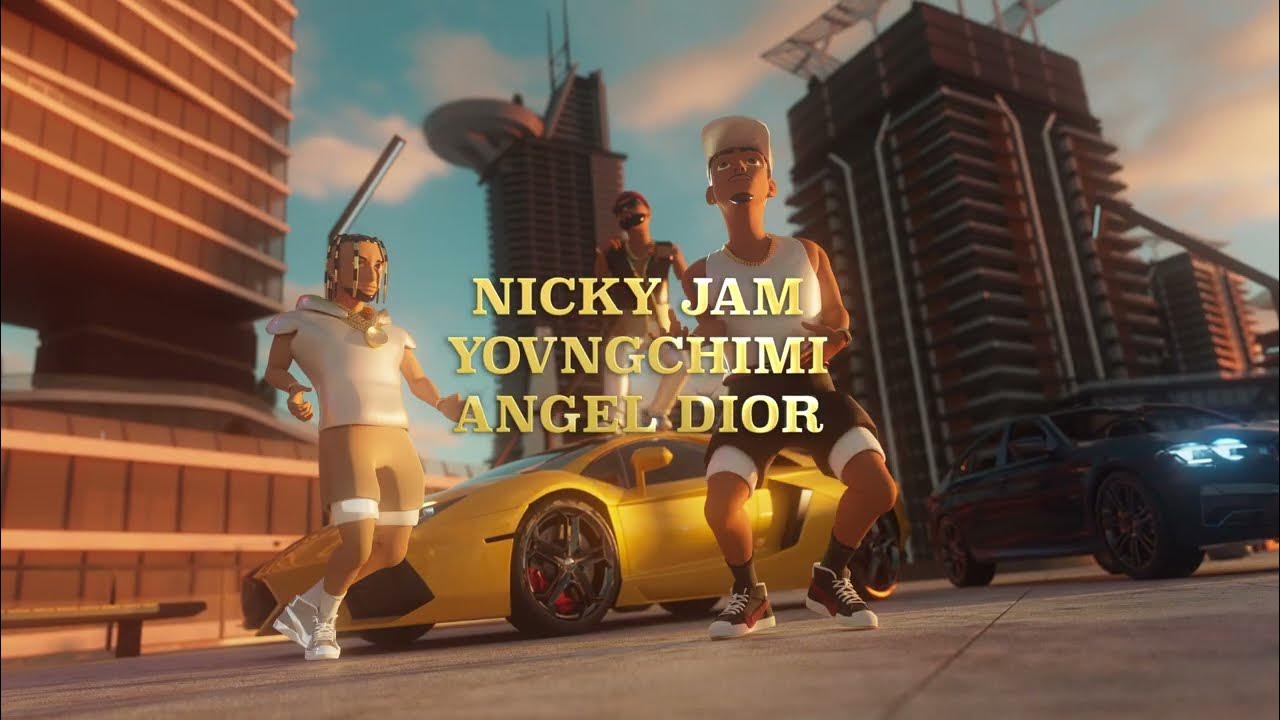 Nicky Jam une talento en colaboración con Yovngchimi y Ángel Dior