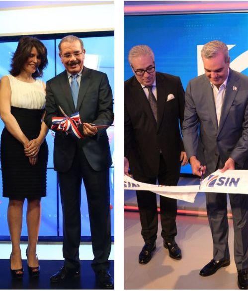Diez años después un presidente vuelve a inaugurar estudio de Noticias SIN
