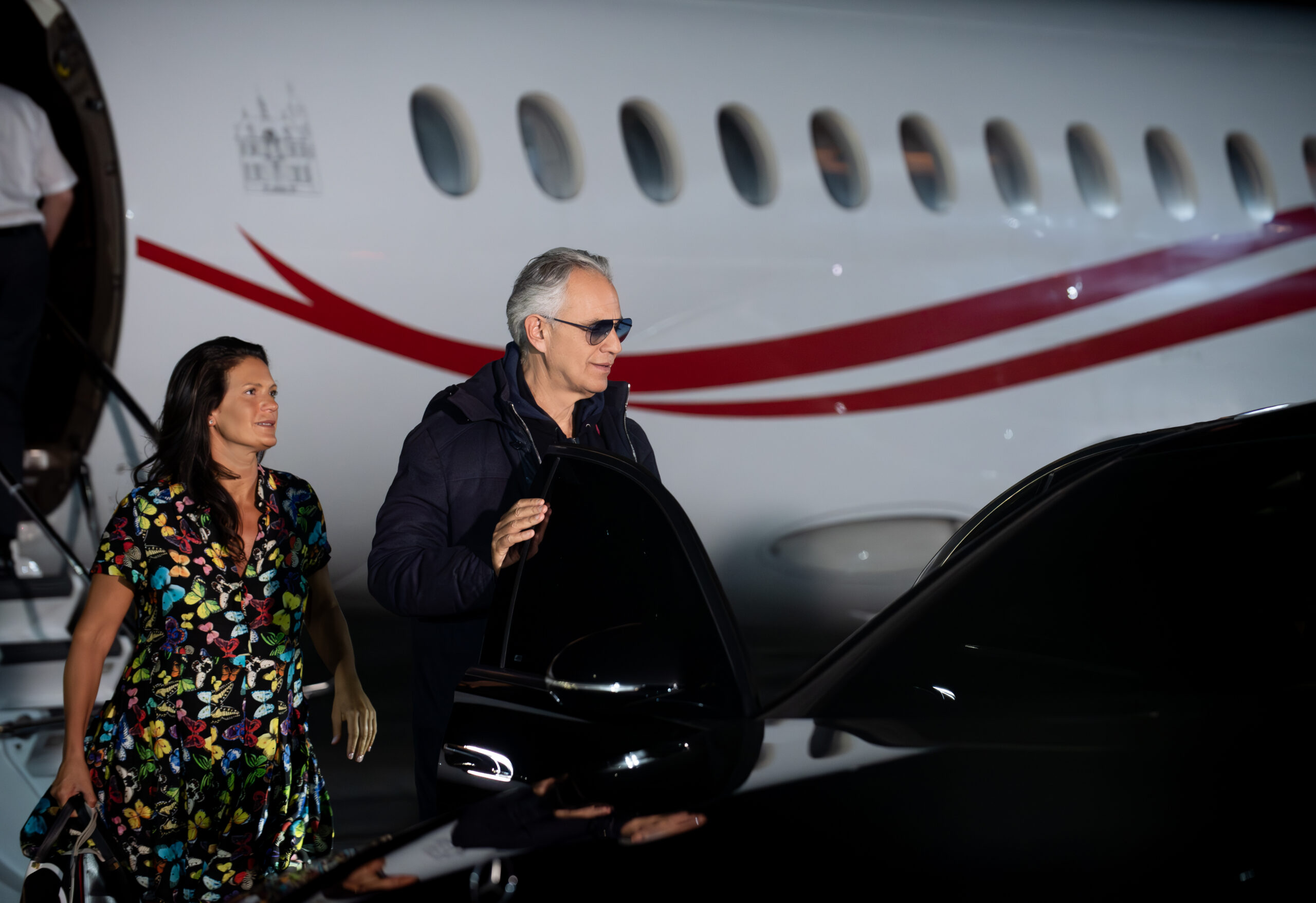 Andrea Bocelli ya en RD para su concierto de este sábado