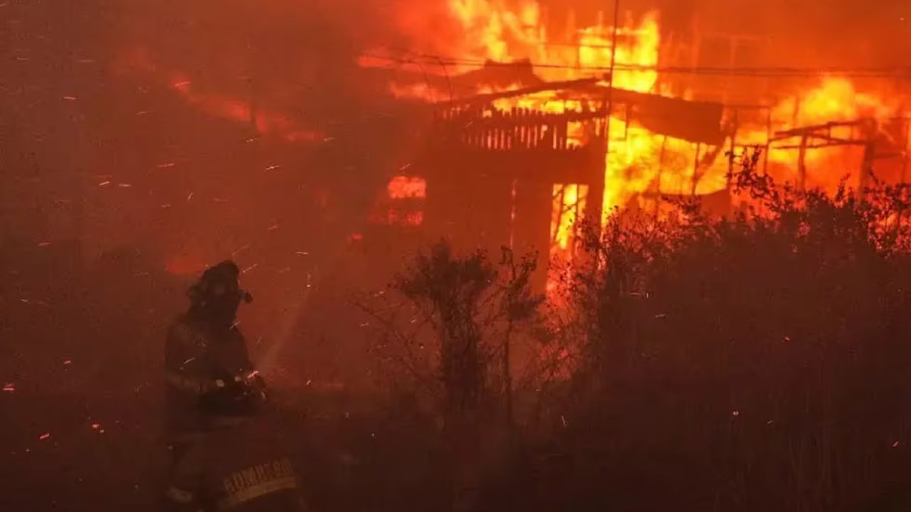 Ascienden a 46 los fallecidos en los incendios de Chile