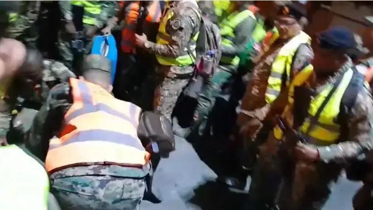 Militar resulta herido tras dispararse por accidente con un fusil