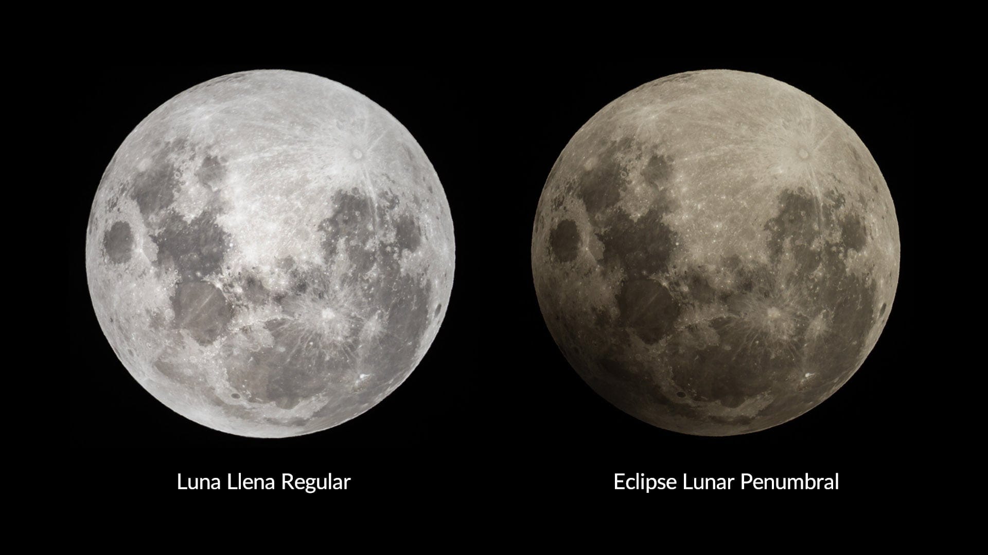 ¿Cómo ver el eclipse lunar penumbral de este 25 de marzo?