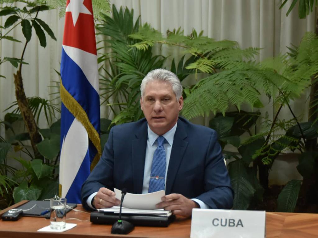 Díaz-Canel acusa a "enemigos de la revolución" de usar las protestas para desestabilizar