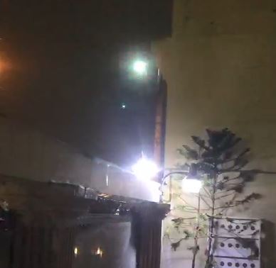 Denuncia fuego en cable de alta tensión en Los Trinitarios, SDE