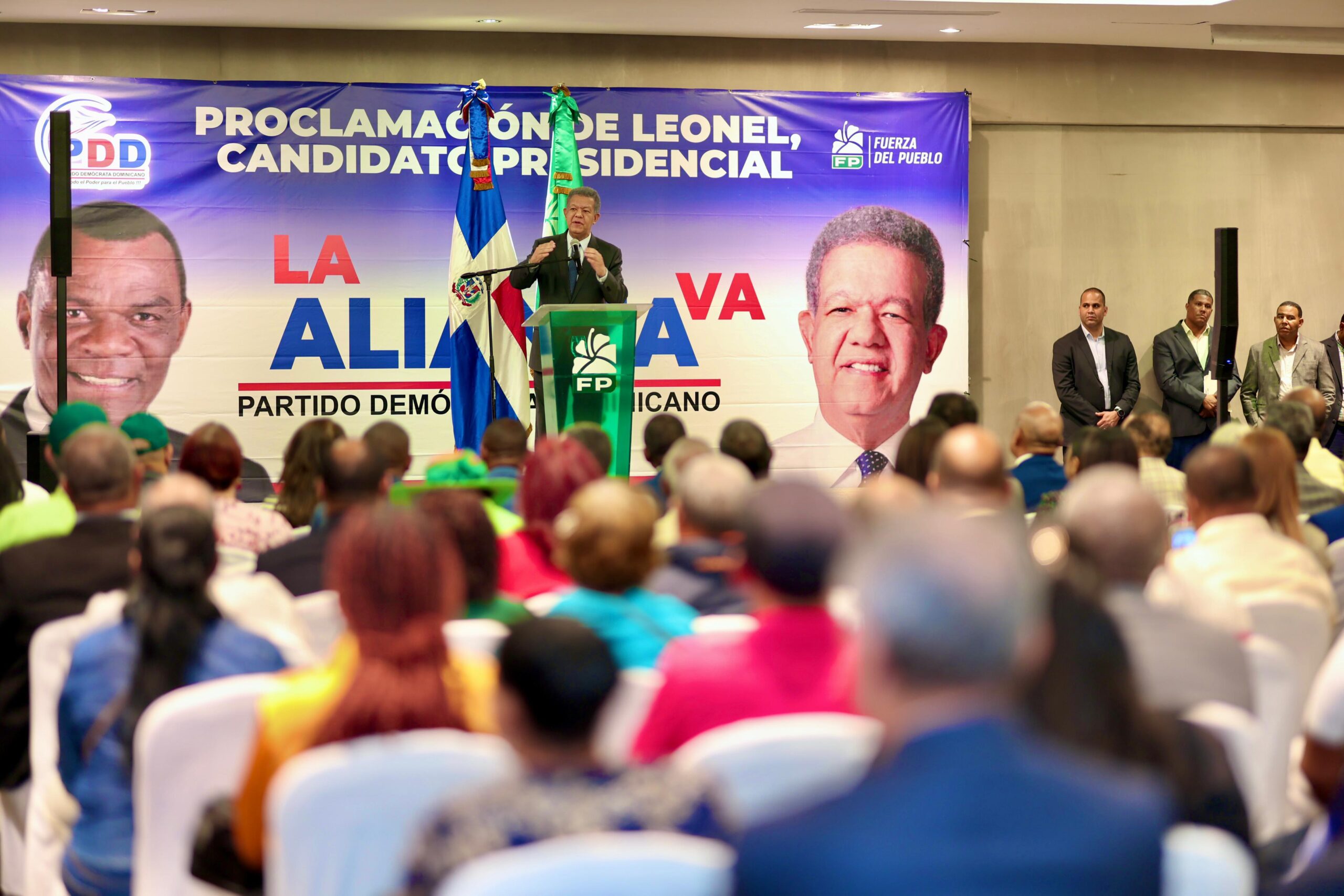 Leonel recibe apoyo de otro partido y asegura que Abinader pretende ganar si hay una abstención, “y eso no se lo vamos a permitir”