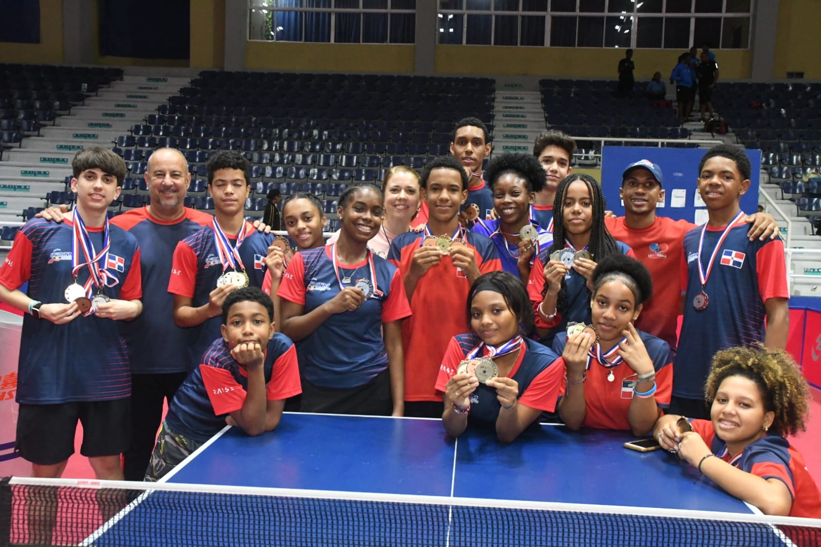 Dominicana ocupa segundo lugar campeonato tenis de mesa del Caribe