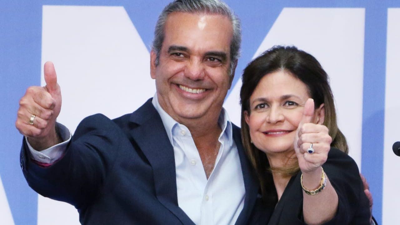 ¡Es oficial! JCE declara a Luis Abinader y Raquel Peña presidente y vicepresidenta de  RD