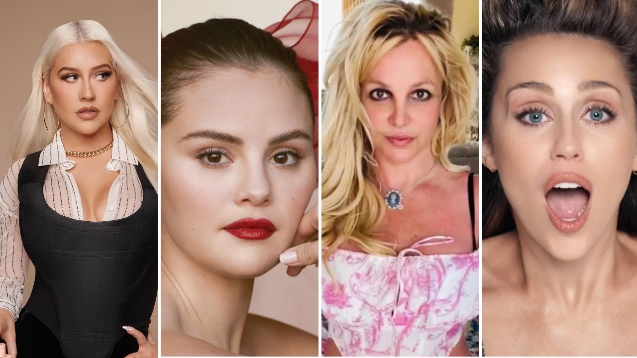 De Disney a íconos del pop: la transformación de Miley Cyrus, Selena Gómez, Britney Spears y Christina Aguilera
