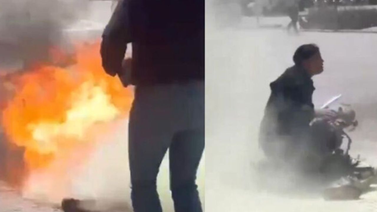 Hombre se prende fuego tras una discusión con su expareja en España
